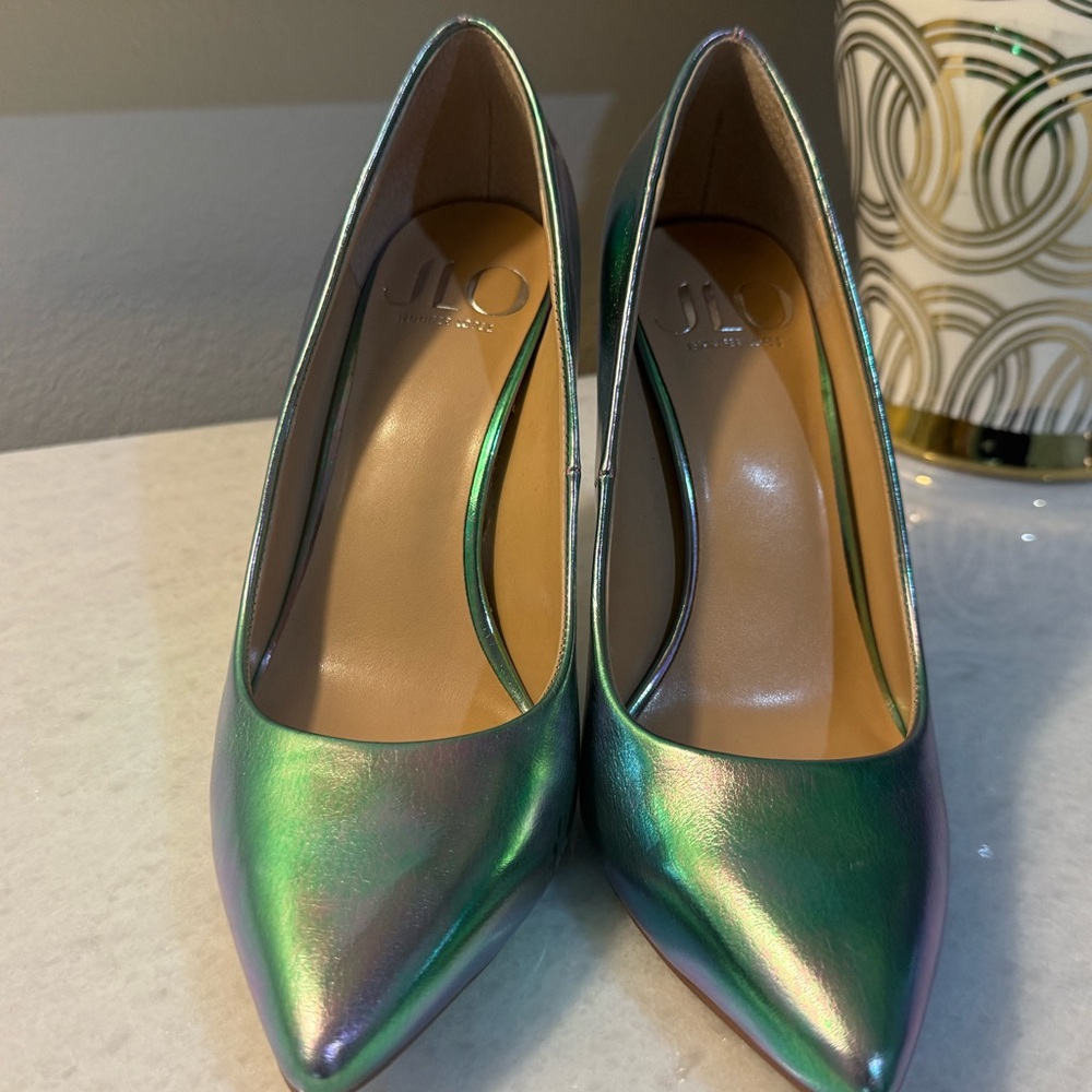 Elegant Iridescent Heels